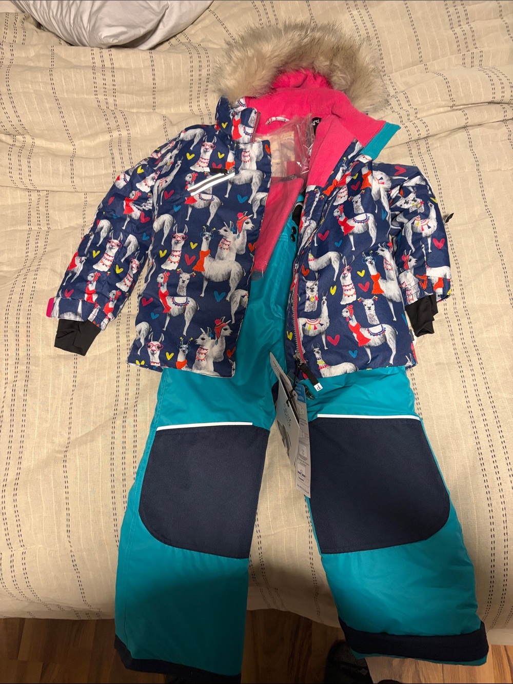 deux par deux Blue Bird Kids Jacket - Blue, Teal